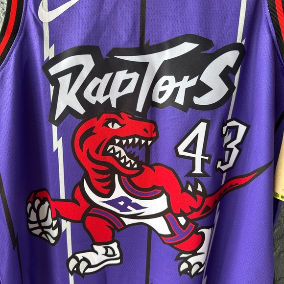 Toronto Raptors Siakam Basketball Jersey Purple - Picture 3 of 5